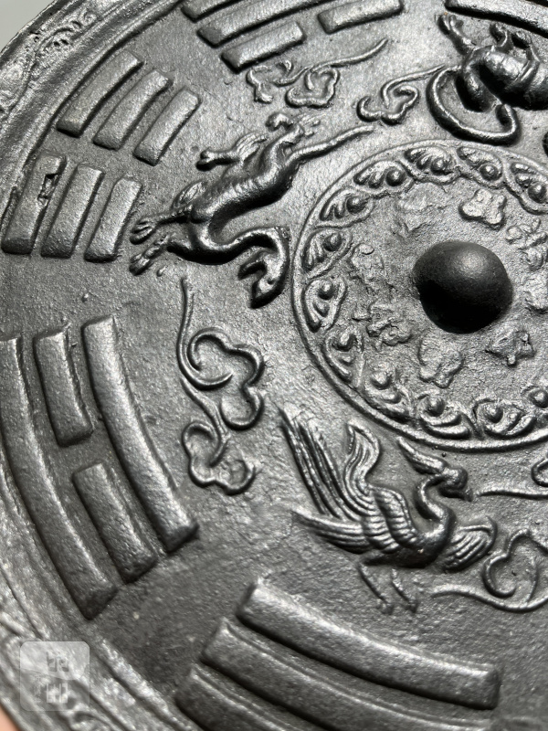 明 四神八卦纹镜 - 图4